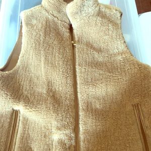 J.Crew plush fleece excursion vest